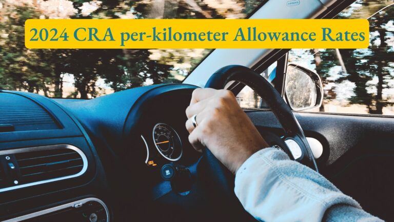 2024 CRA per-kilometer Allowance Rates