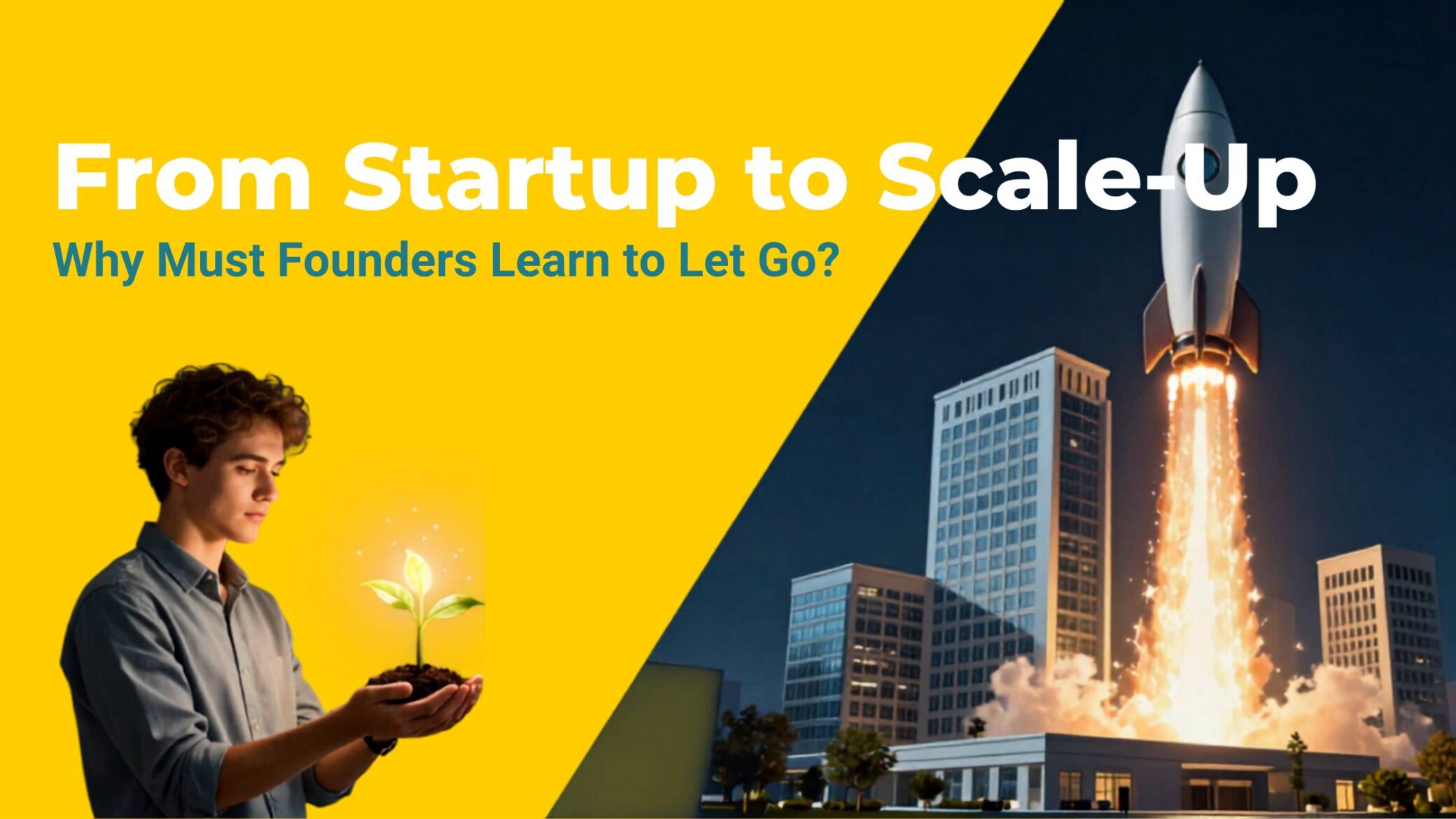 From Startup to Scale-Up: Why Must Founders Learn to Let Go?