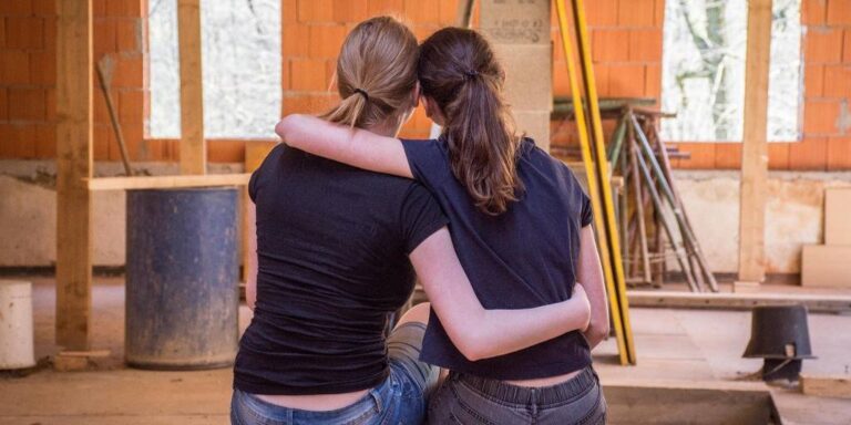 Dedicated construction workers collaborating on a job site