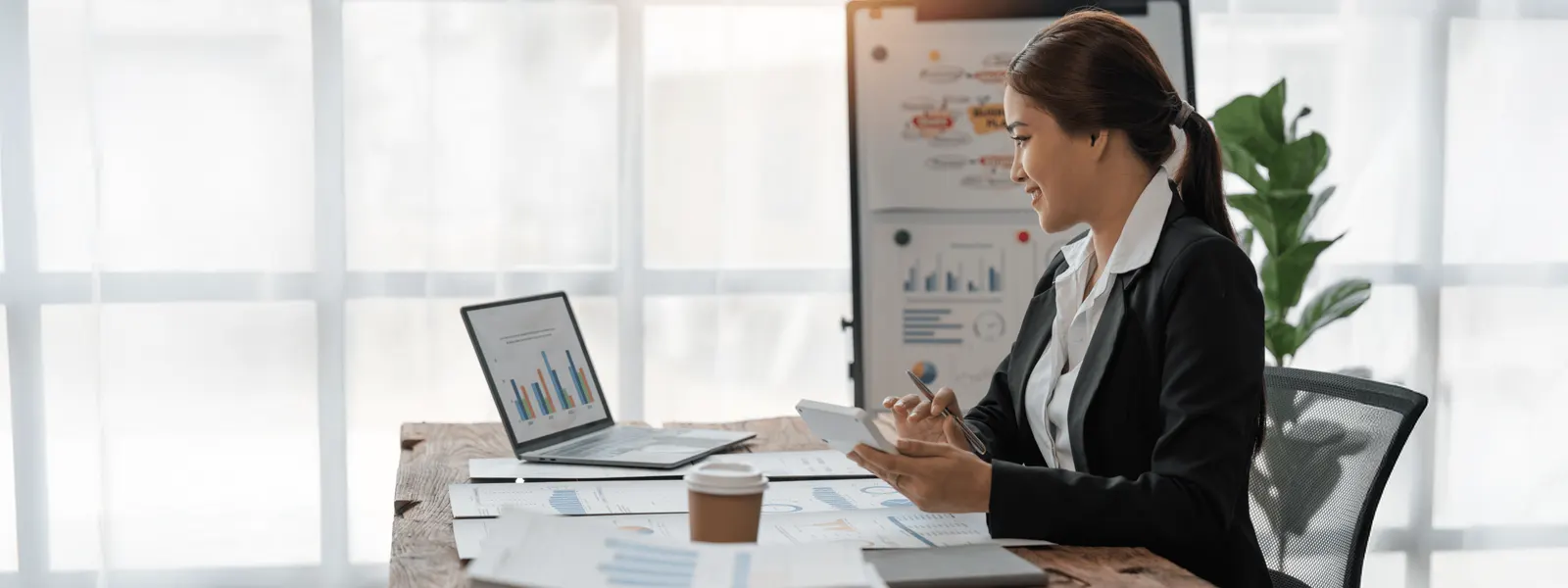 Calculating a business budget